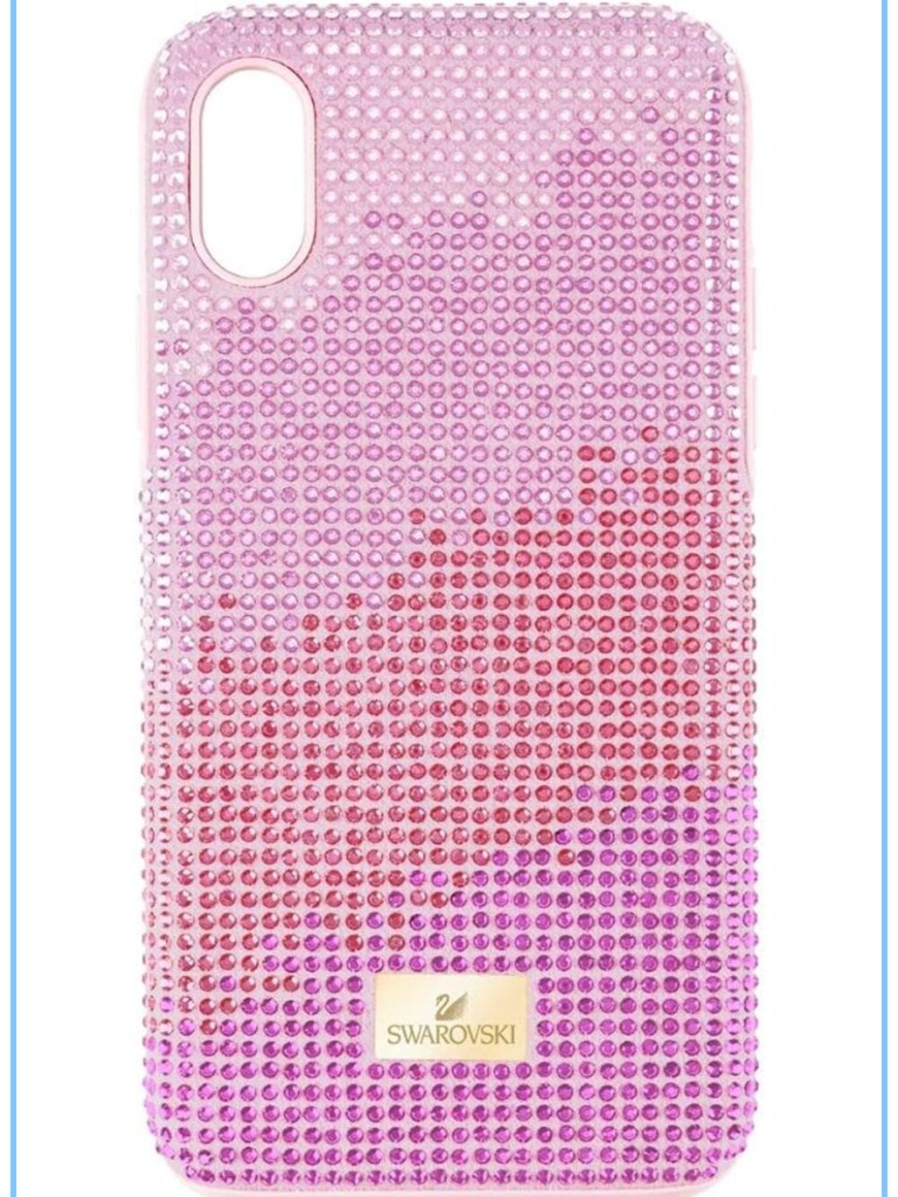 Swarovski High Love Gradation of Pink Tones iPhone XS Max Case